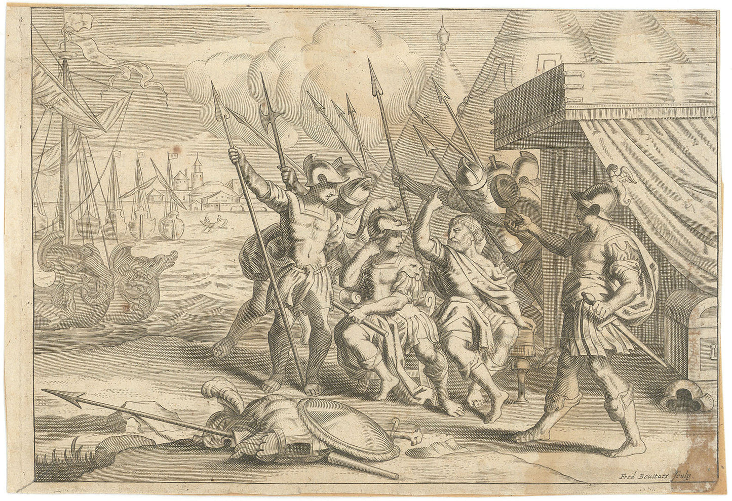 Patroclus Receives Nestor's Counsel.