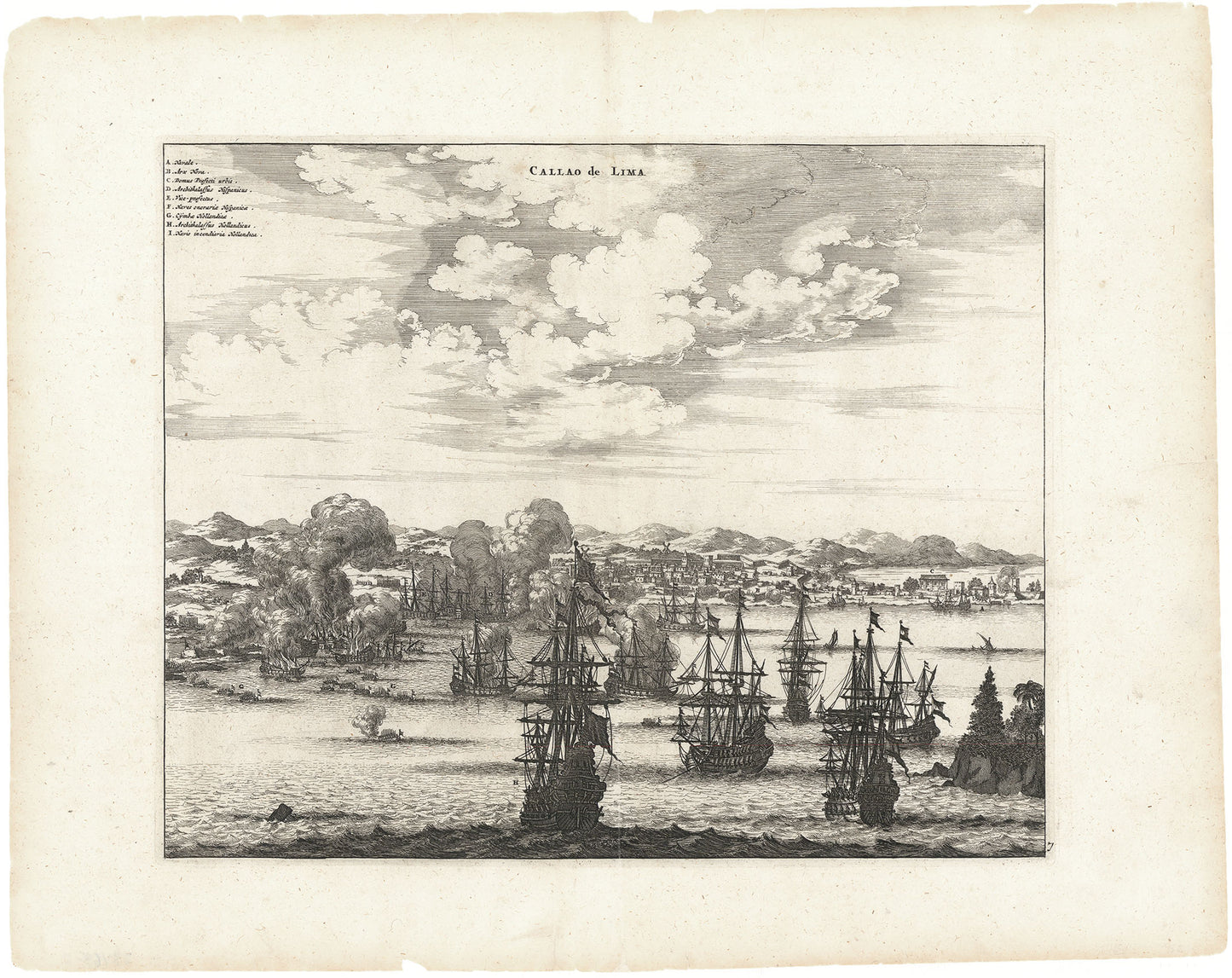 Callao de Lima (View of Harbor of Lima, Peru)