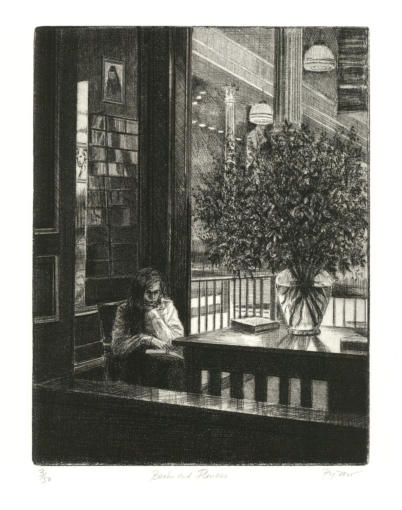 Books and Flowers. (Barnes & Noble.)