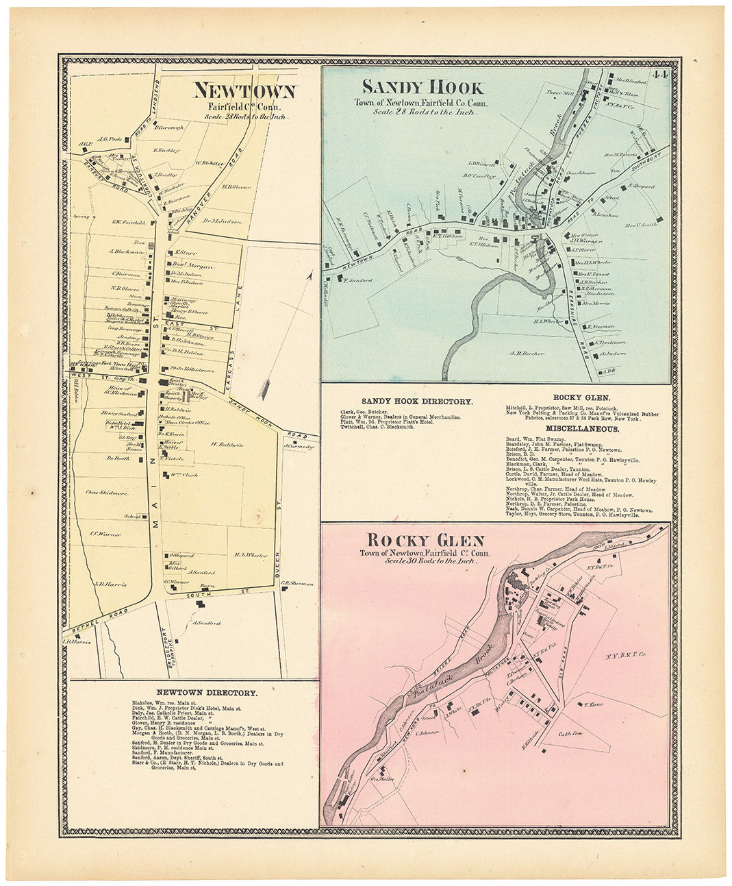 Town of Newton, Fairfield Co. Conn. Business Directory