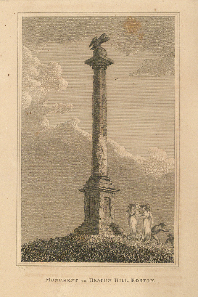 Monument on Beacon Hill, Boston.