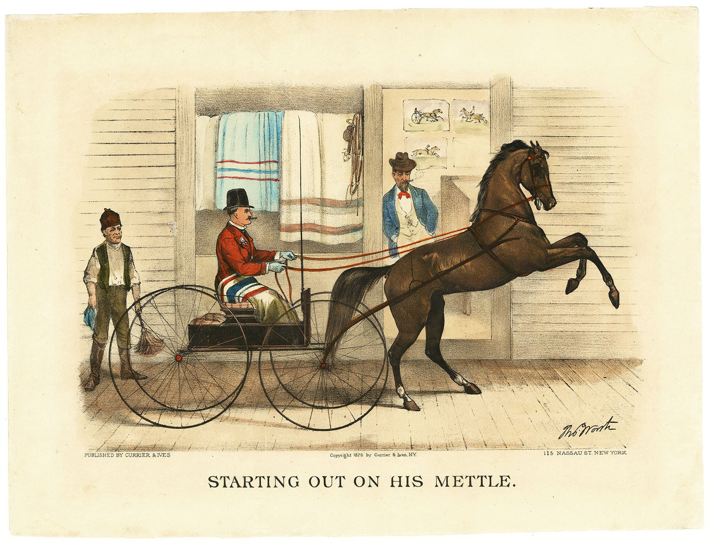 Starting Out on His Mettle