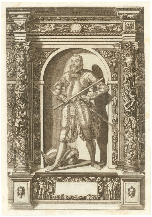 Portrait of Lazarus von Schwendi, commander in the Army of the Holy Roman Empire.