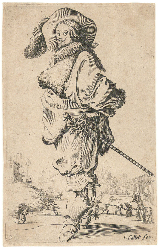 Noble Man with Fur Plastron.