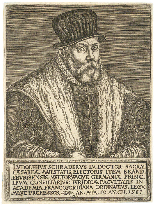 Ludolph Schrader, Professor of Law.