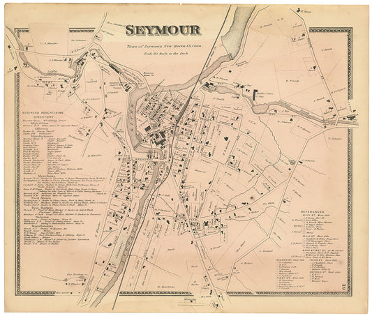 Town of Seymour; New Haven Co. Conn.