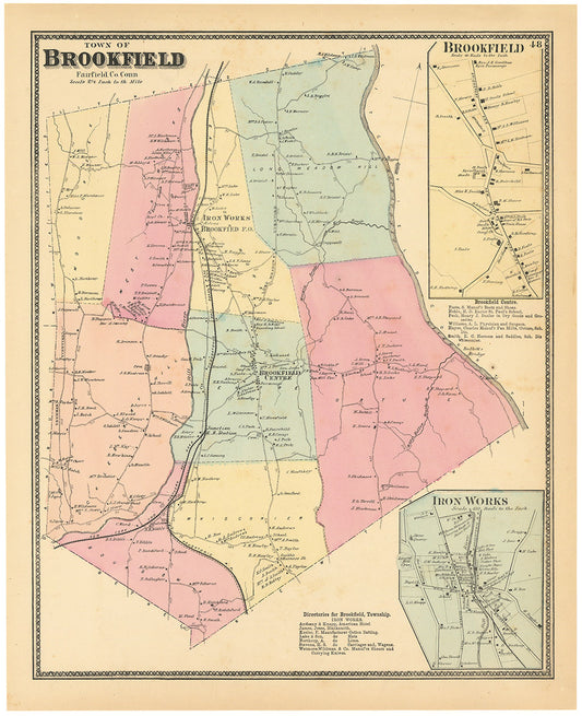 Town of Brookfield, Fairfield Co. Conn.