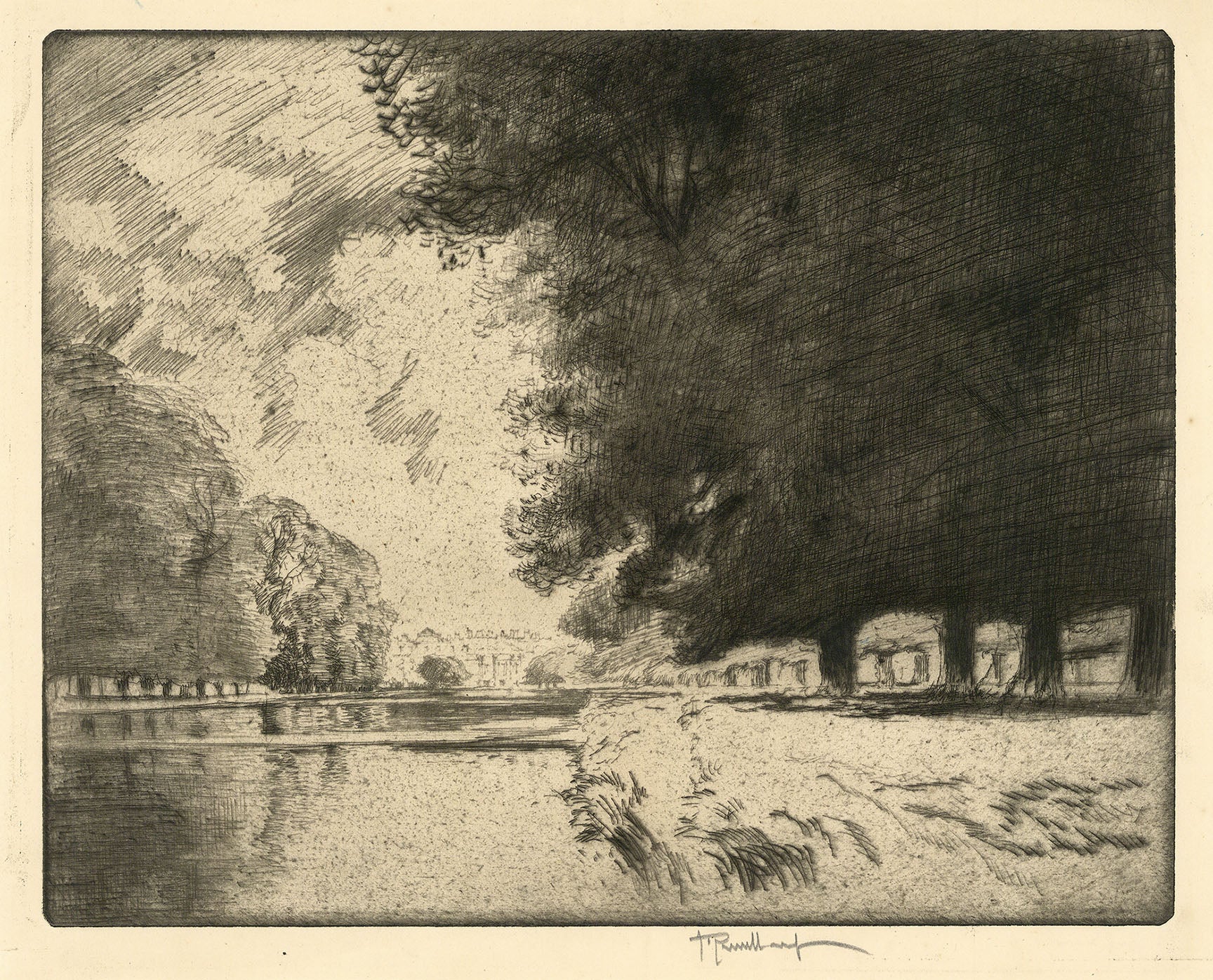 The Long Water, Hampton Court.