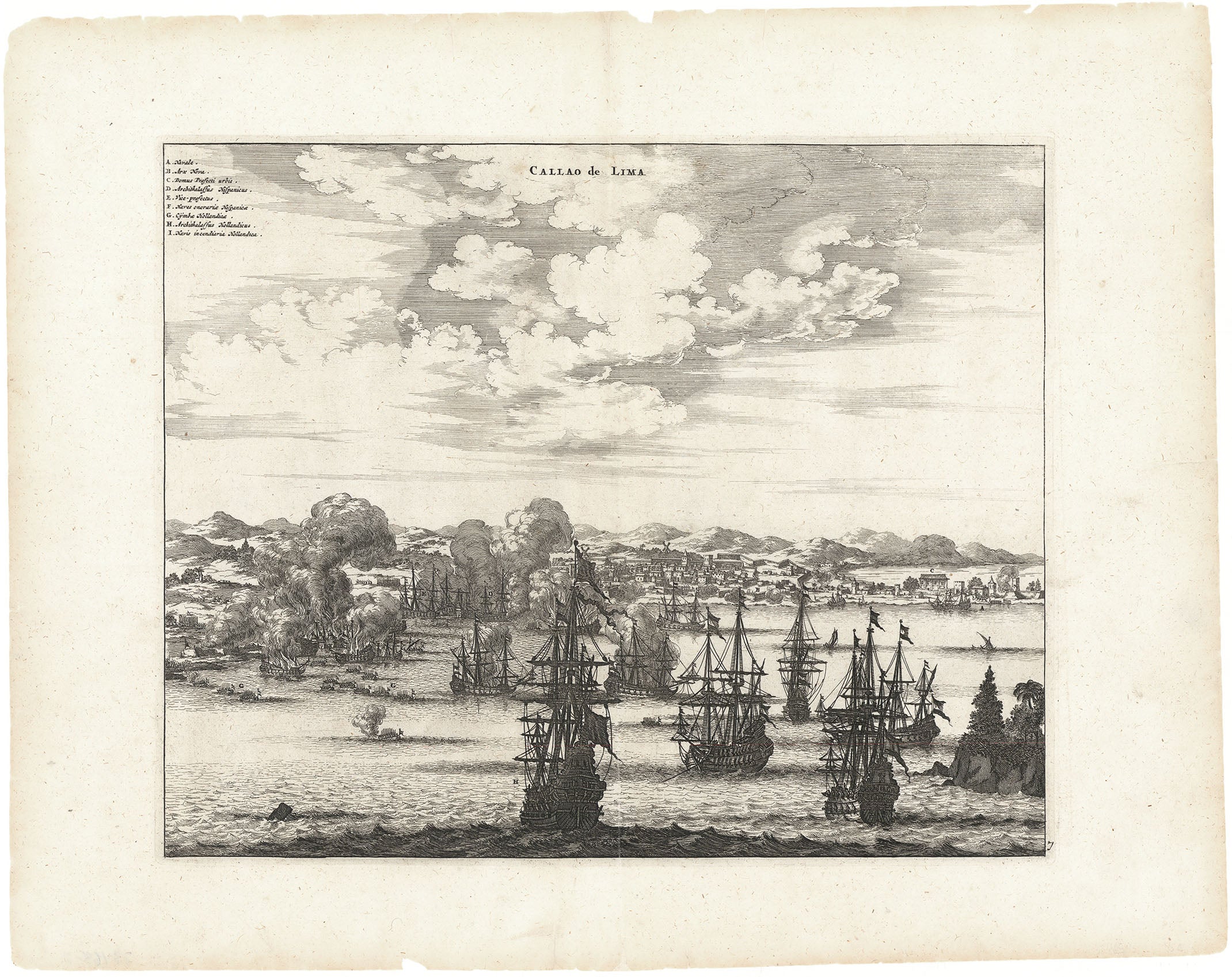 Callao de Lima (View of Harbor of Lima, Peru)