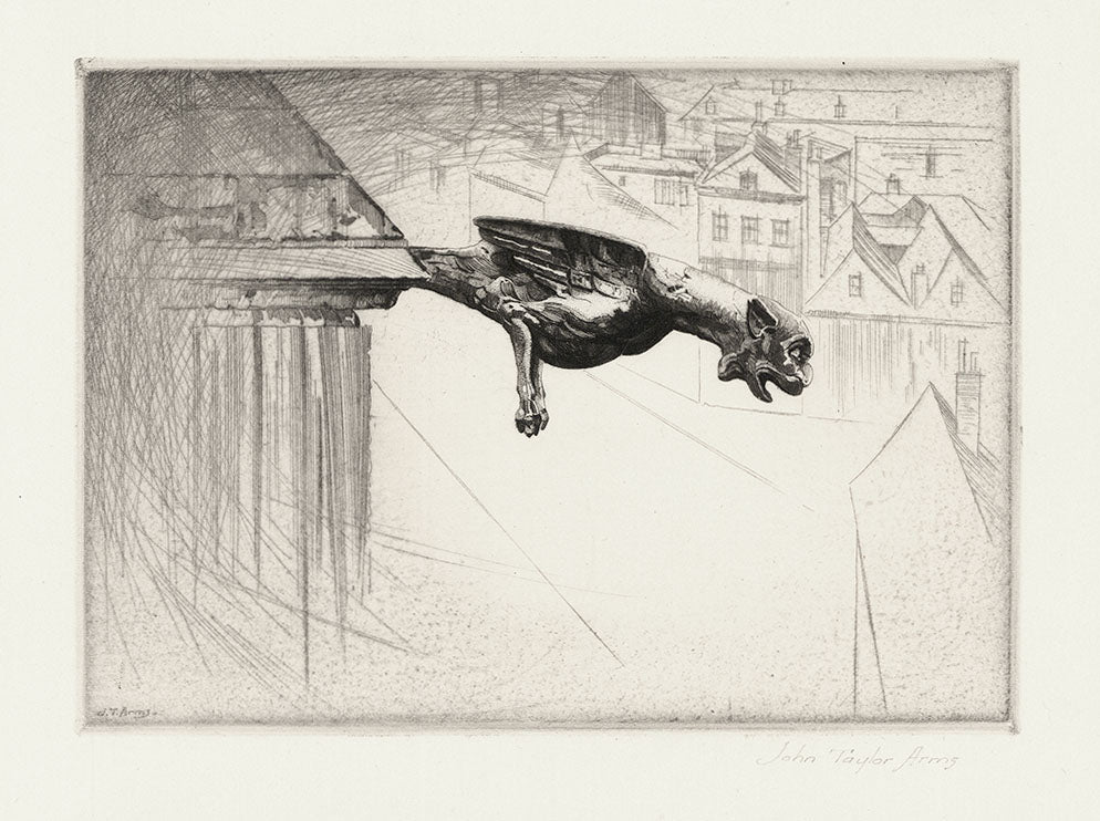 A Gargoyle of Amiens.  (Une Chimere d'Amiens.)