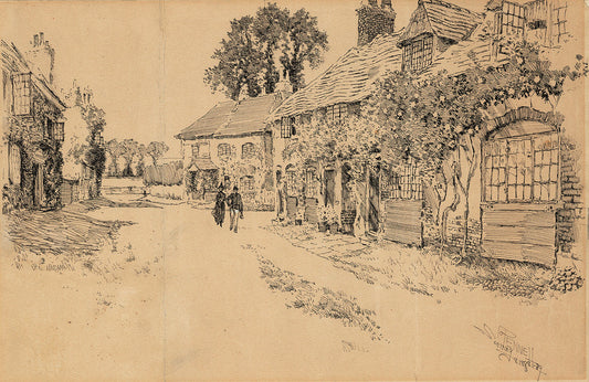 Village Street. (Untitled)