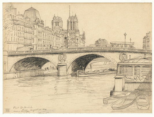 Pont St. Michele, Paris.