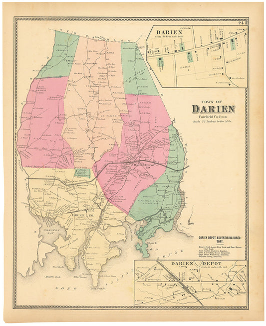 Town of Darien, Fairfield Co. Conn.