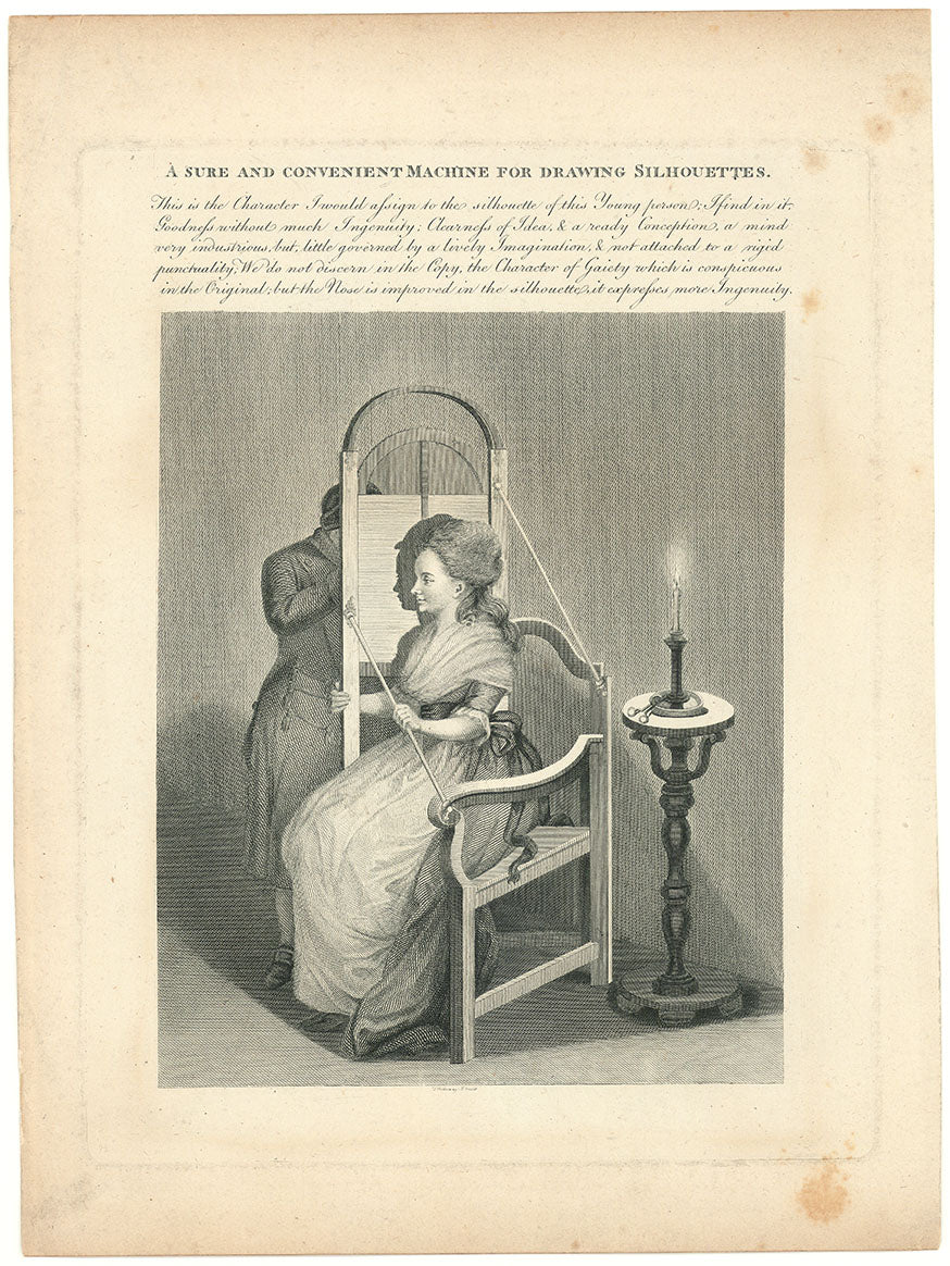 A Sure and Convenient Machine for Drawing Silhouettes.