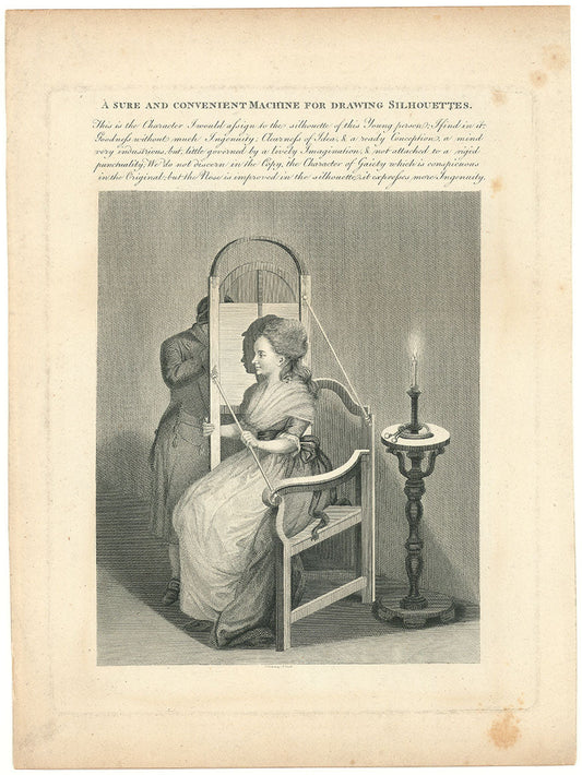 A Sure and Convenient Machine for Drawing Silhouettes.