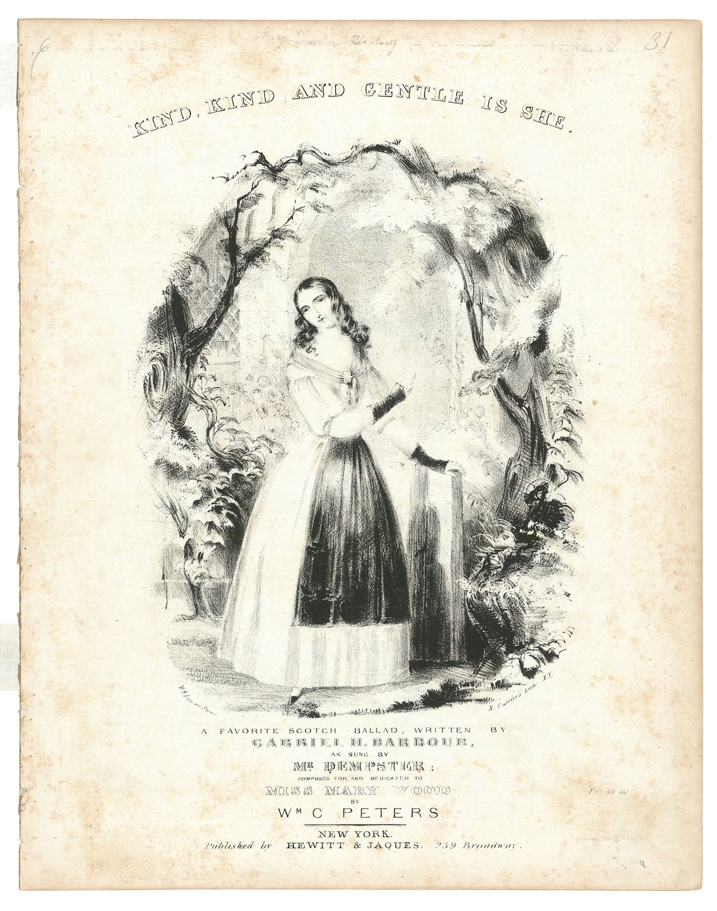 Kind, Kind and Gentle is She.