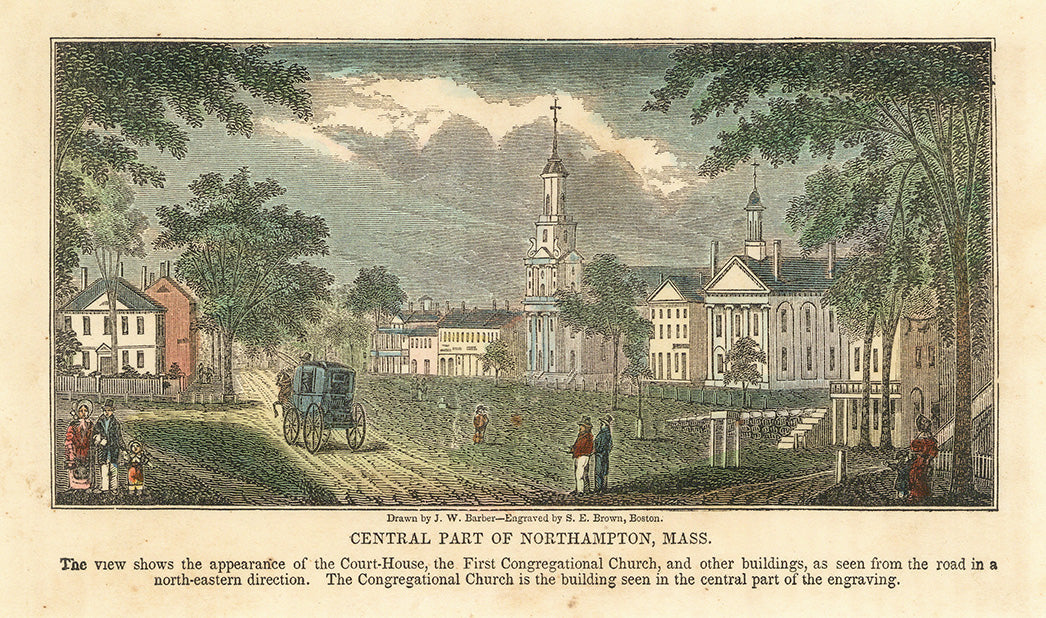 Central Part of Northampton, Mass.