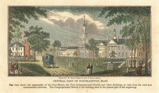 Central Part of Northampton, Mass.
