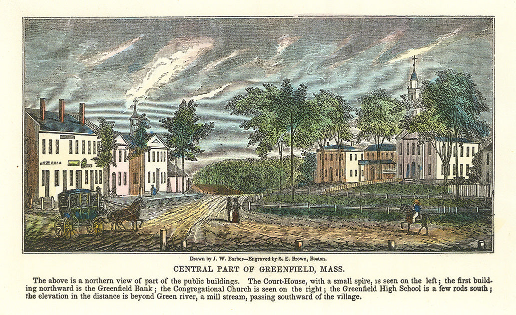 Central Part of Greenfield, Mass.
