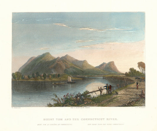 Mount Tom and the Connecticut River.