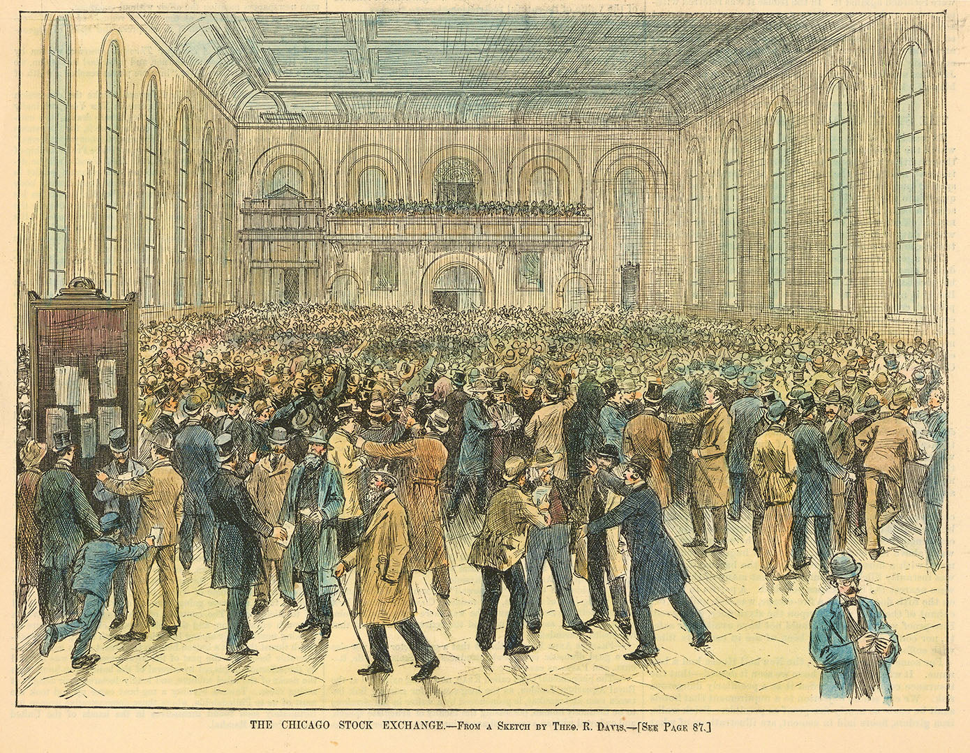 The Chicago Stock Exchange.