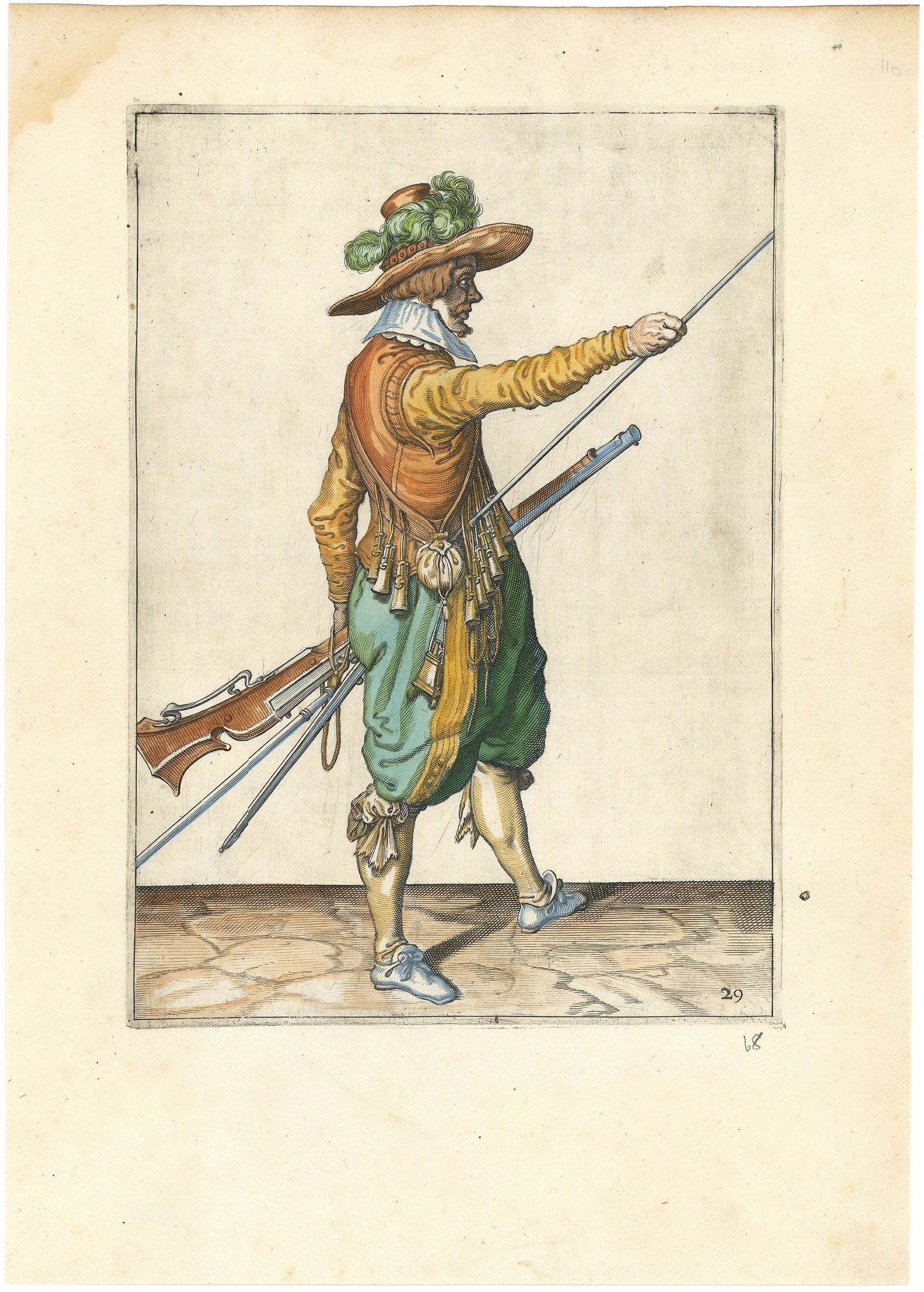 Exercise of Arms, Plate 29.