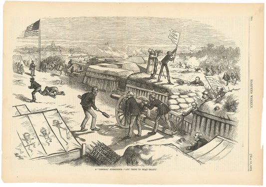 A "Liberal" Surrender - "Anything to Beat Grant."