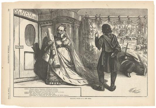 Senator Tweed in a New Role.