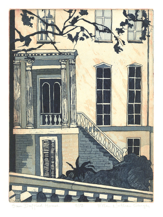 Sun Dappled House. ( Savannah, Georgia. )