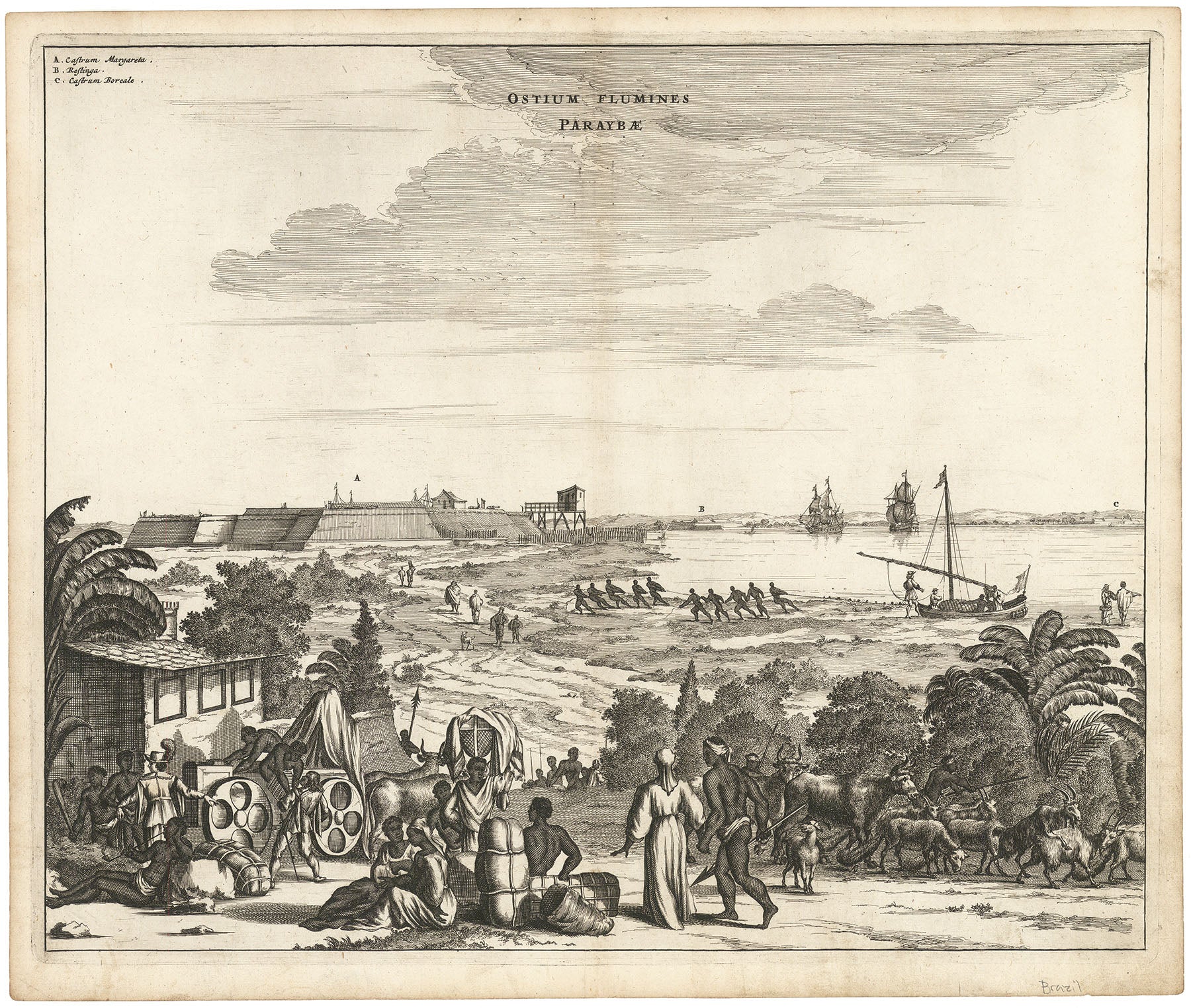 Ostium Flumines Paraybae. (Colonia del Sacramento, Uruguay)