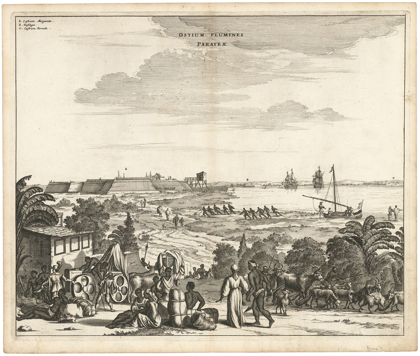 Ostium Flumines Paraybae. (Colonia del Sacramento, Uruguay)