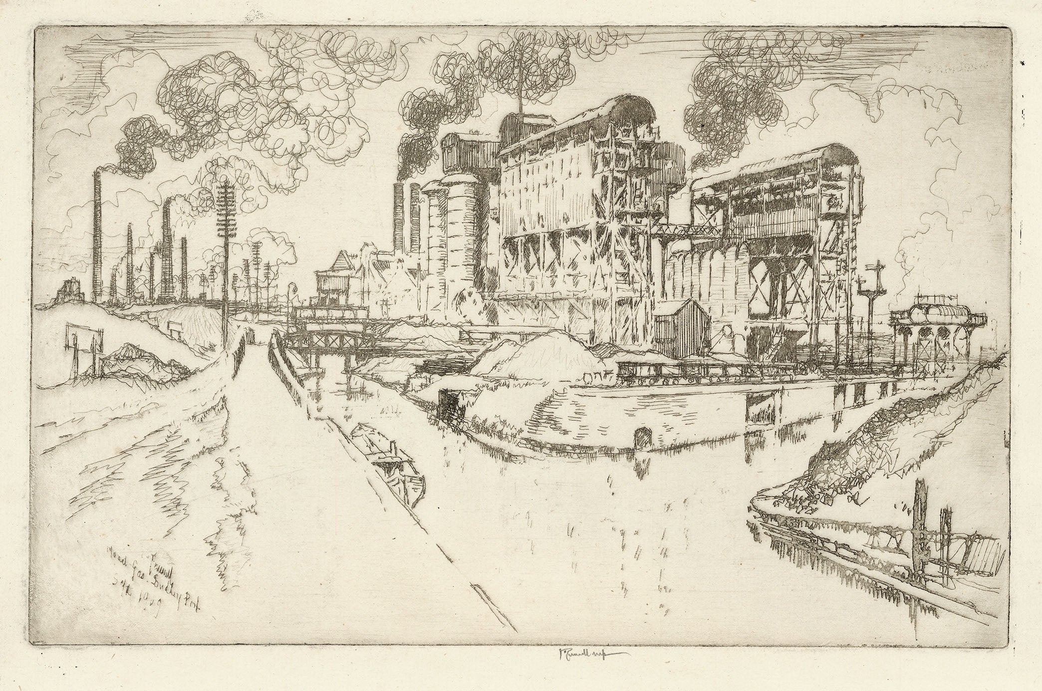 Mond Gas, Dudleyport. (England.)