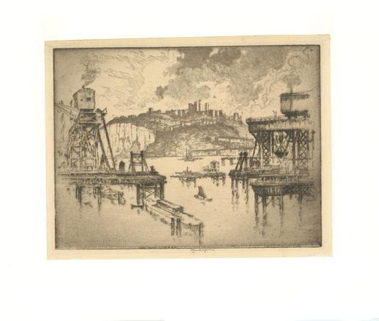 Building Dover Pier.