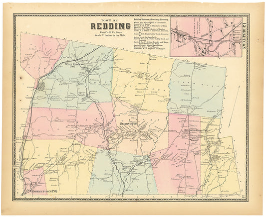 Town of Redding, Fairfield Co. Conn.