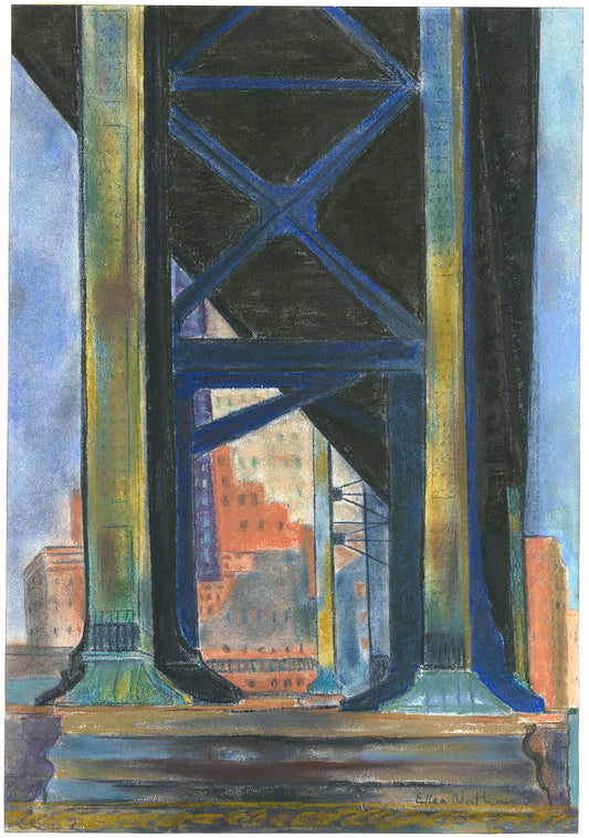 Under the Manhattan Bridge.