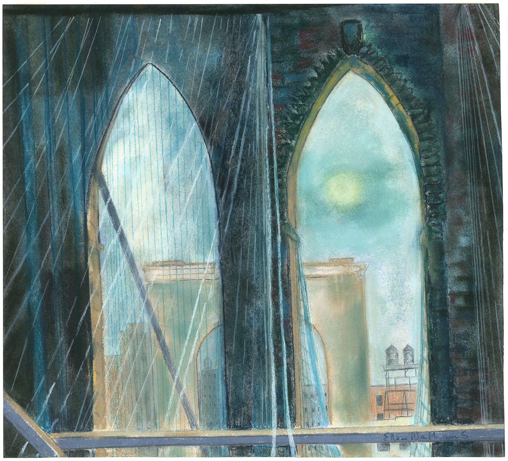 Brooklyn Bridge Arches.