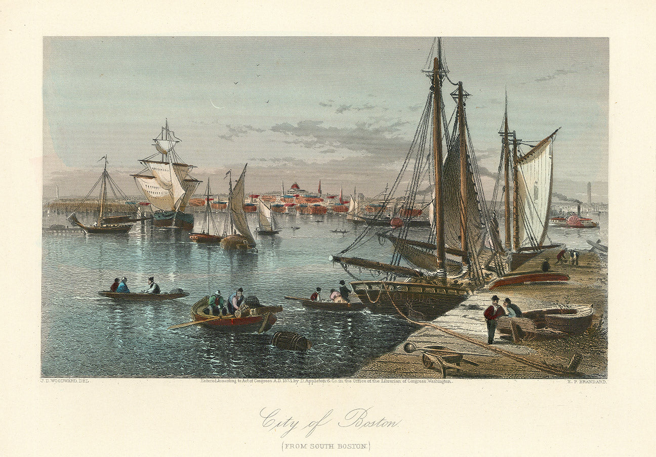 City of Boston. (From South Boston).