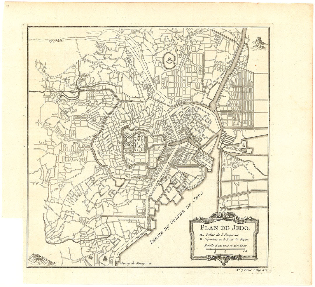 Plan de Jedo. (Tokyo)