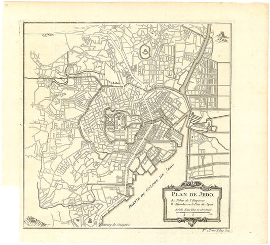 Plan de Jedo. (Tokyo)
