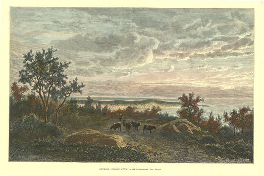 Evening, Pigeon Cove, Mass.