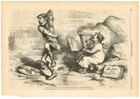 "Where There is an Evil" (Caesarism Scare) "There is a Remedy" - (Ridicule).