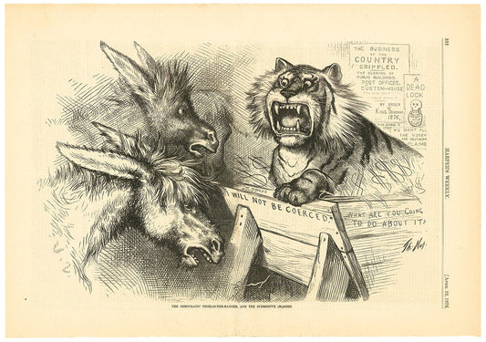 The Democratic Tiger-in-the-Manger, and the Submissive (M)asses.