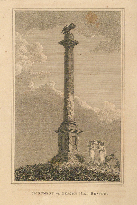 Monument on Beacon Hill, Boston.
